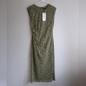 New Zara lace midi dress